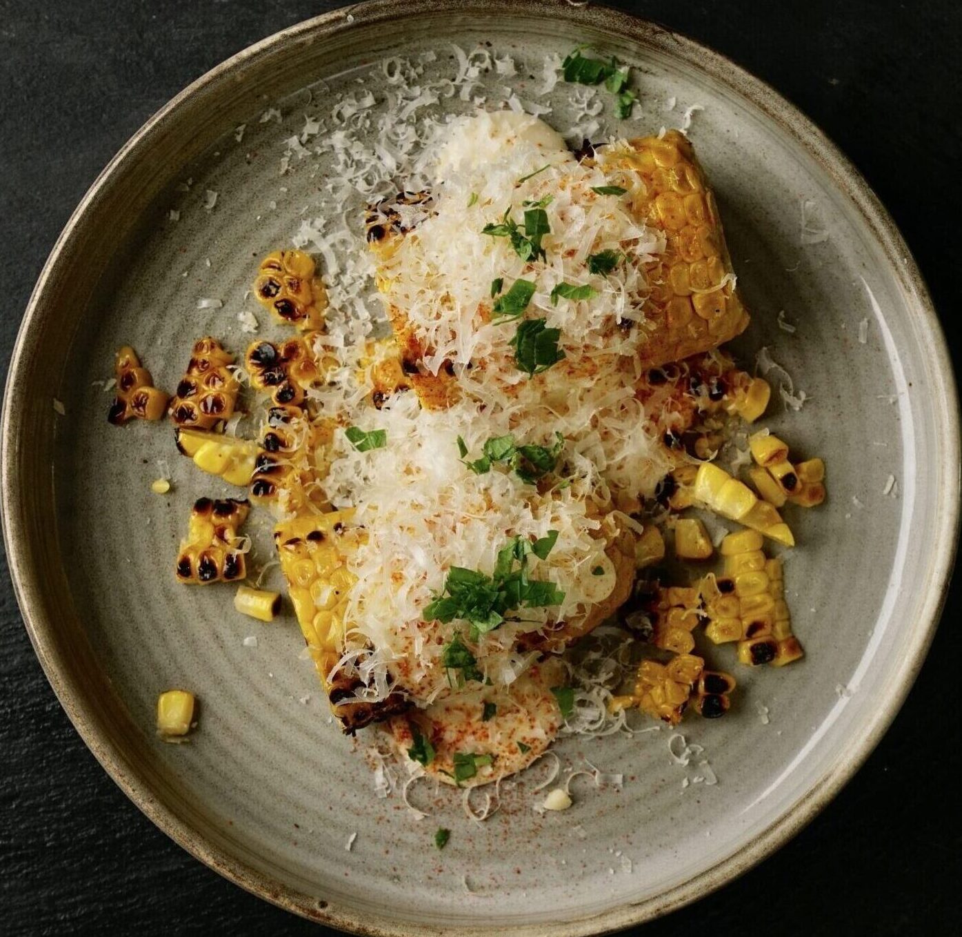 Кукурудза BBQ з соусом бешамель